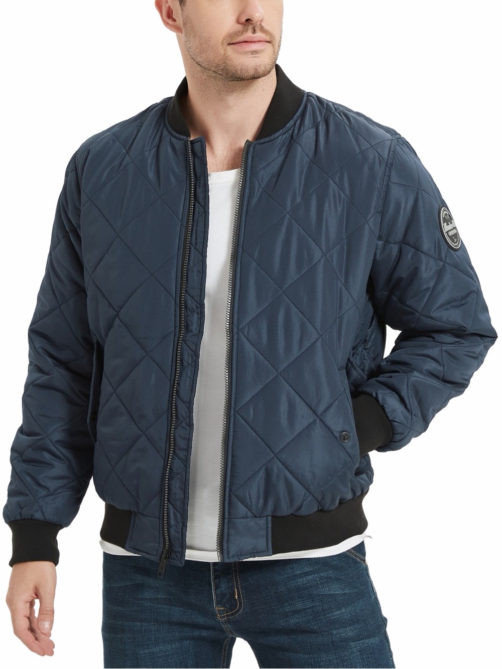 Hawke & Co. Men's Diamond Quilted